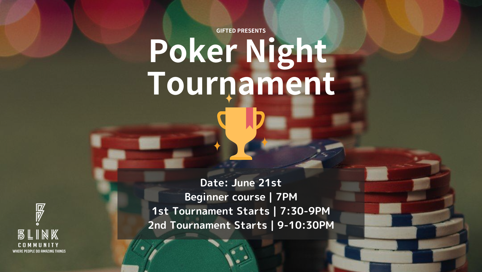 [6/21] Poker Night Tournament