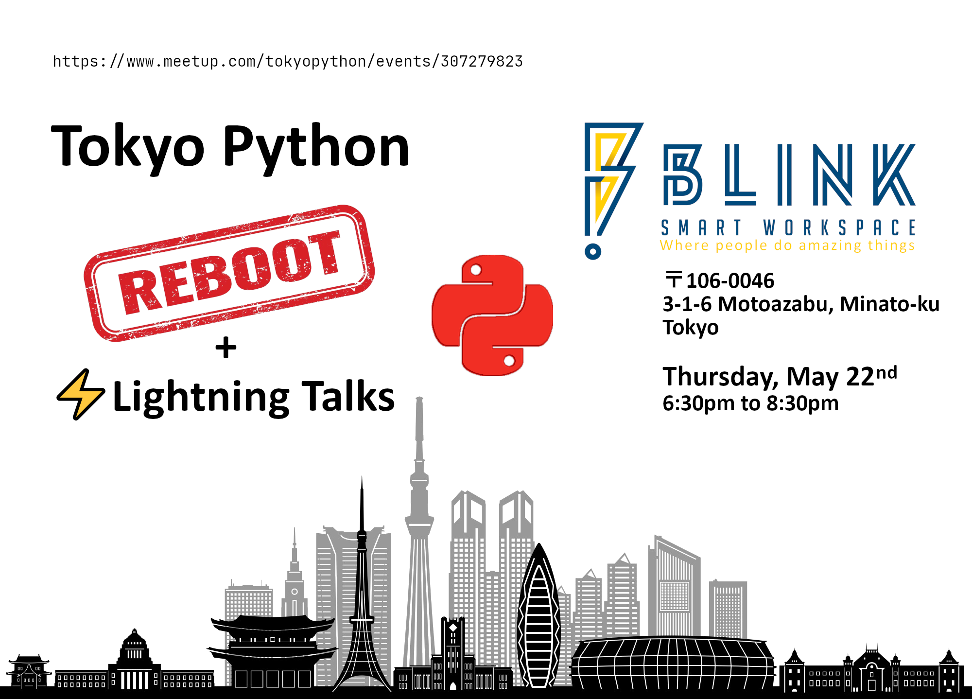 5/22 – Tokyo Python Reboot